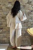 Santos Cotton Zahra Embroidered Smock Stone /10=